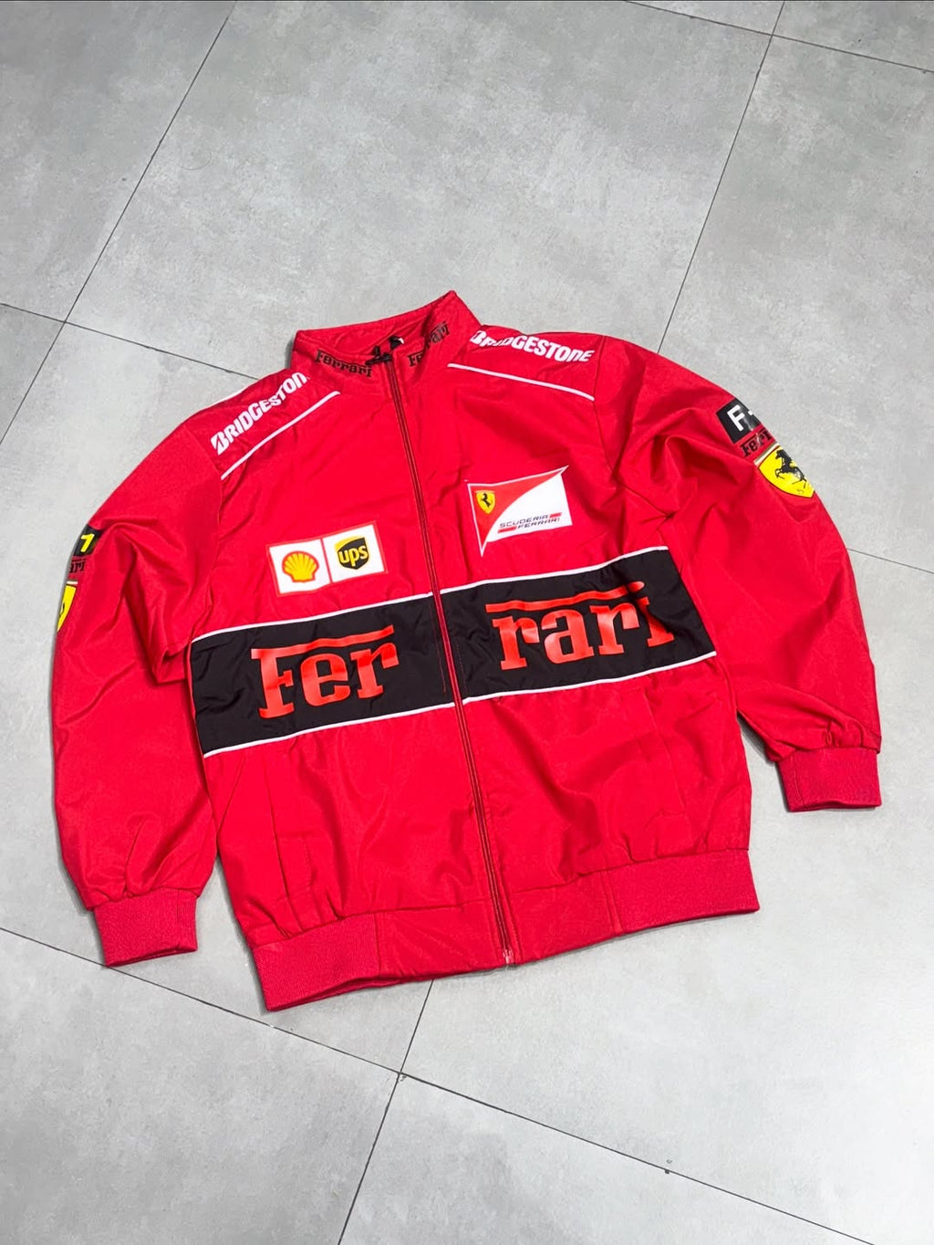 Ferrari Racing Jacket – Premium Streetwear