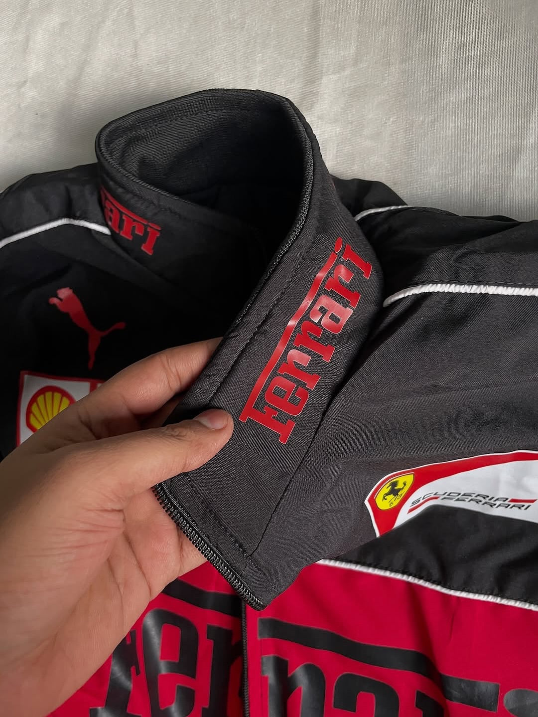 Ferrari Premium Racing Jacket – Triple Color Collection