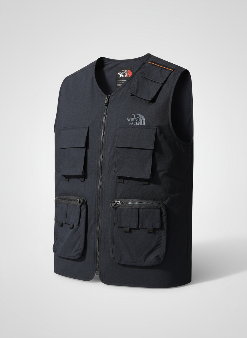 Men’s Premium Tactical Utility Vest – Multi-Pocket Sleeveless Jacket