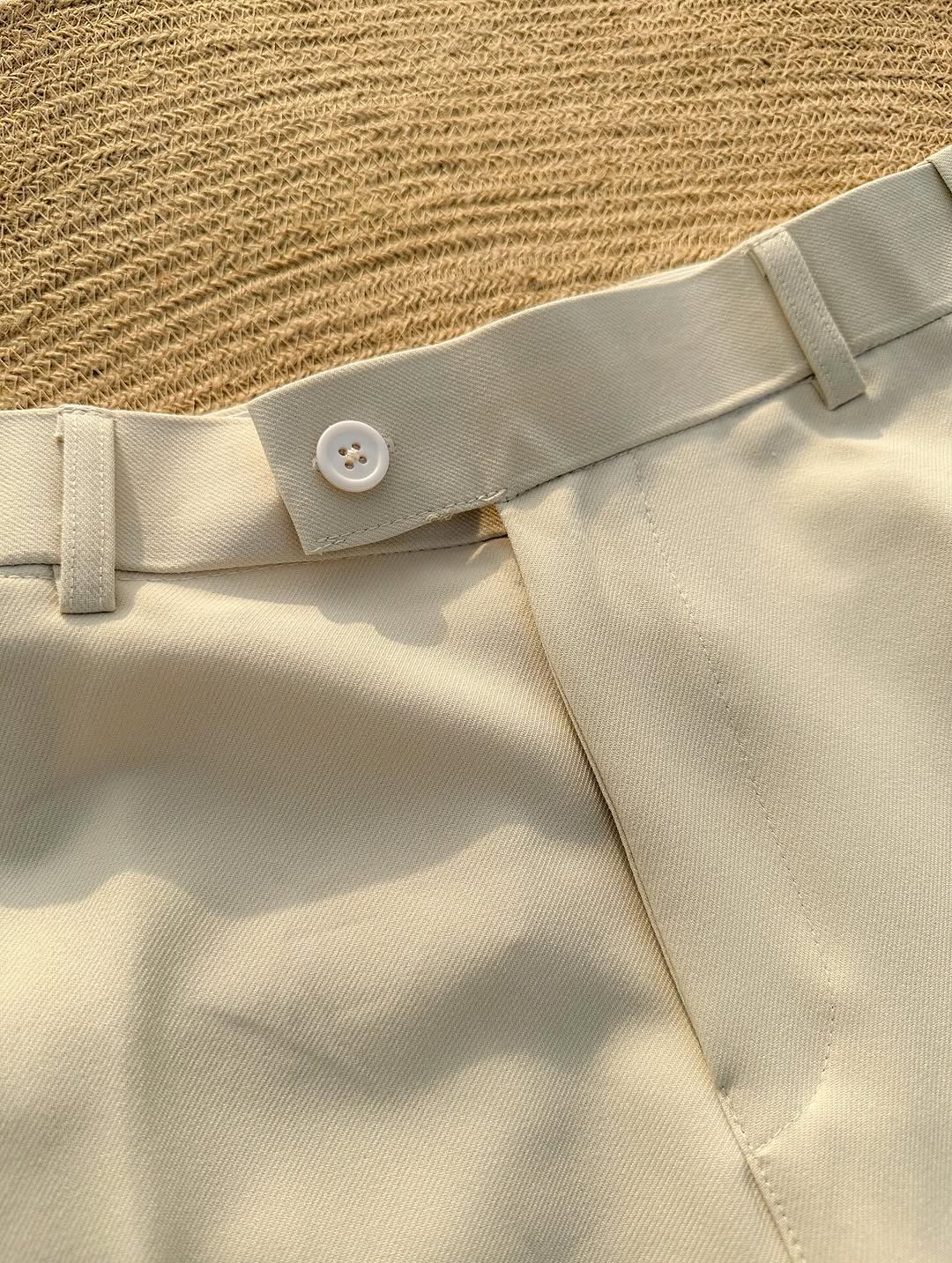Beige Korean Pants – Premium Relaxed Fit