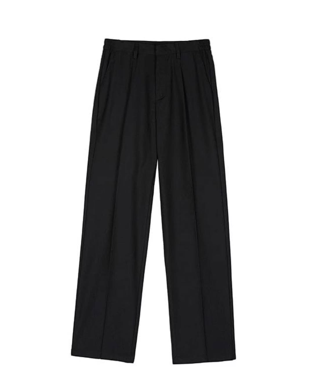 Black Korean Pants – Premium Relaxed Fit