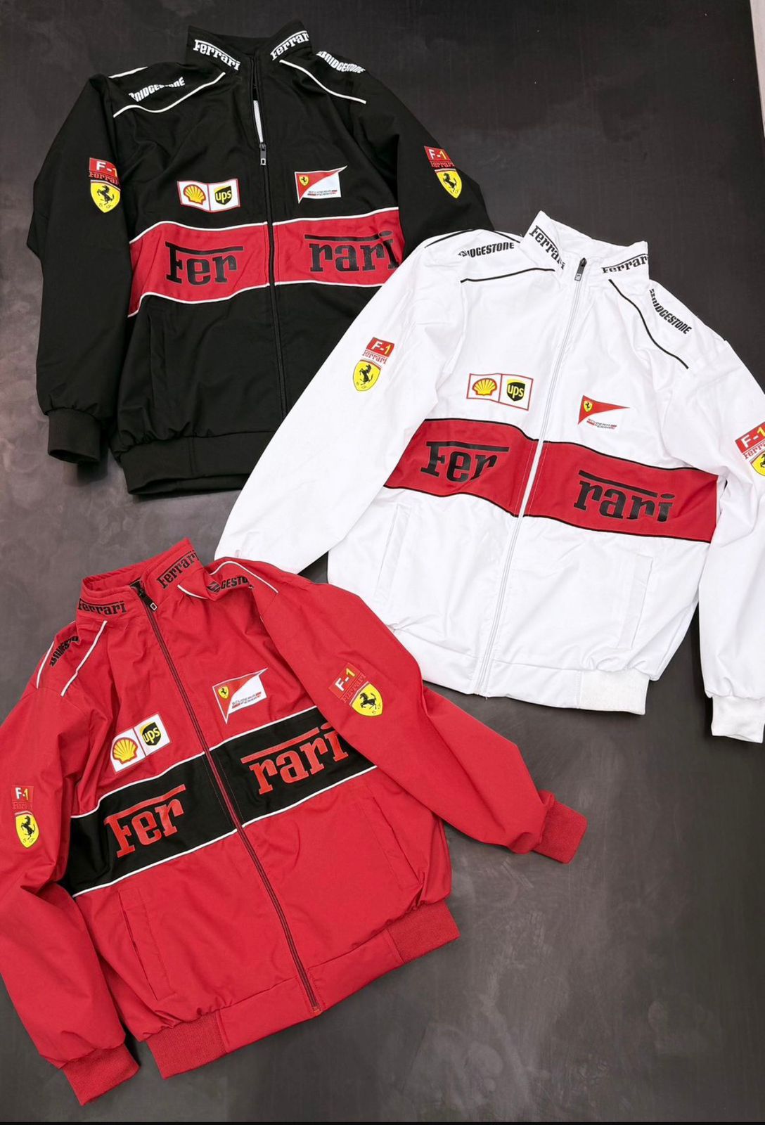Ferrari Racing Jacket – Premium Streetwear