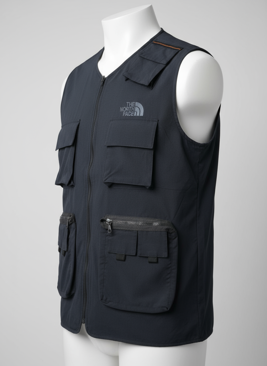 Men’s Premium Tactical Utility Vest – Multi-Pocket Sleeveless Jacket